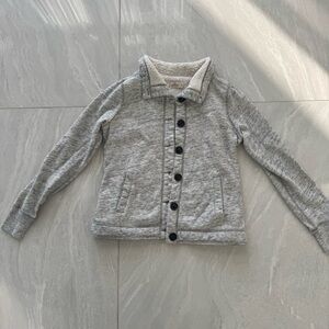 Cozy Gray Hollister teens jacket